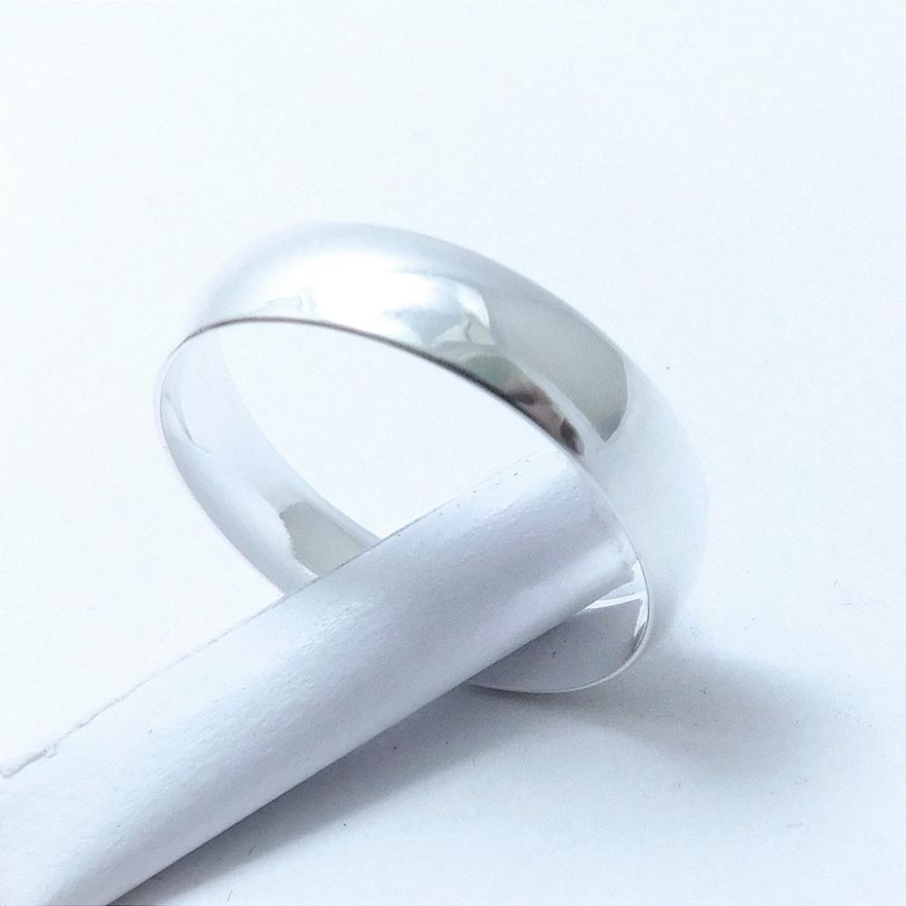 Miniatura Aliança Namoro Compromisso 5Mm Aro 22 Prata Antialérgica