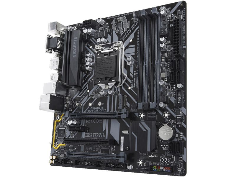 Miniatura Placa mae lga 1151 intel gigabyte b360m d3h m-atx ddr4 2666m