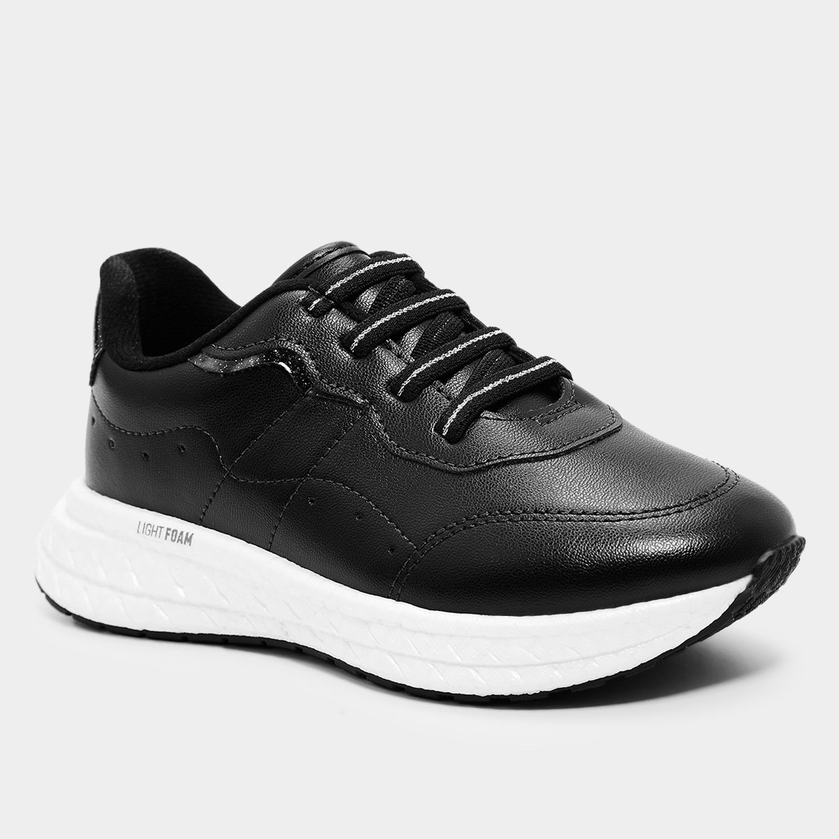 Miniatura Tênis Infantil Molekinha Menina Preto - 26