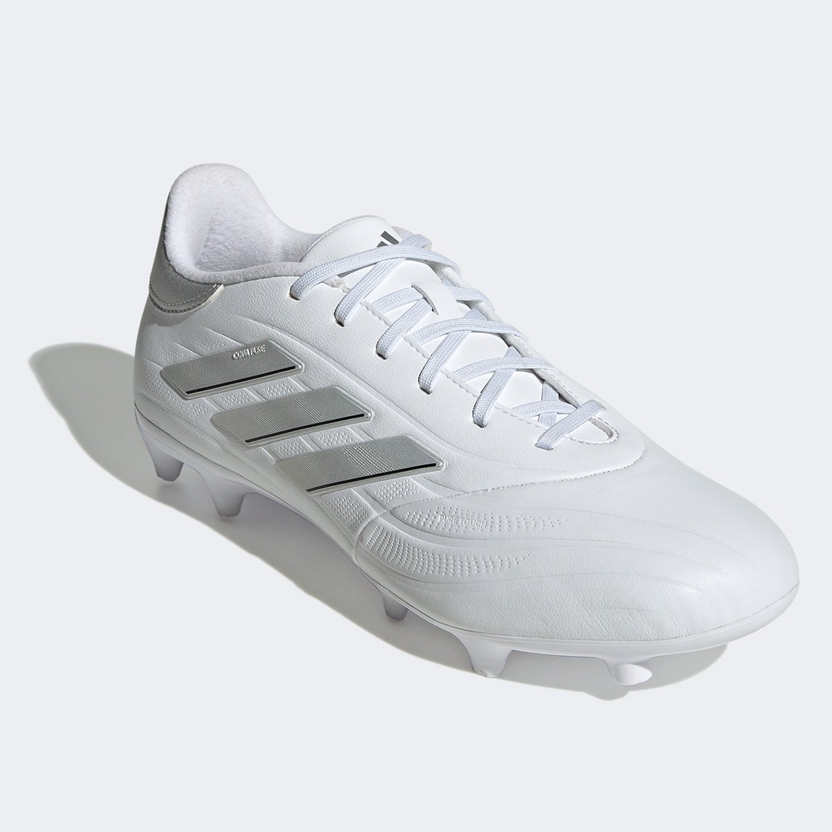 Miniatura Chuteira Campo Adidas Copa Pure 23 Acad Unissex Branco+prata - 37