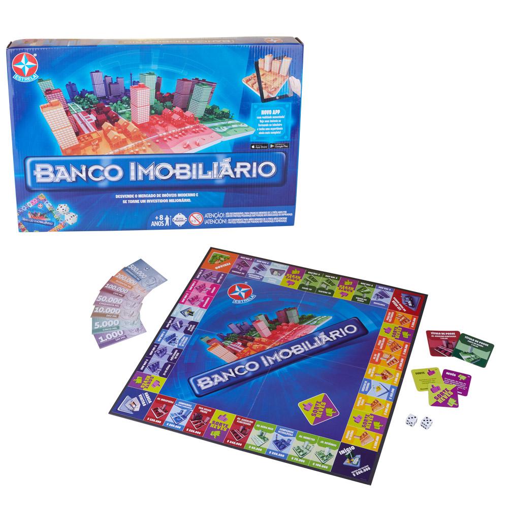 Miniatura Jogo Banco Imobiliário Realidade Aumentada Estrela