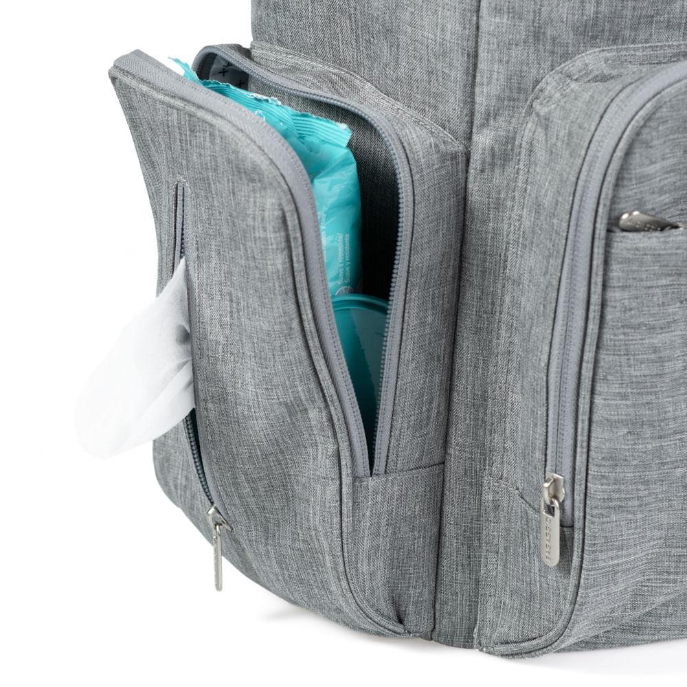 Mochila Maternidade Totti Cinza Cinza