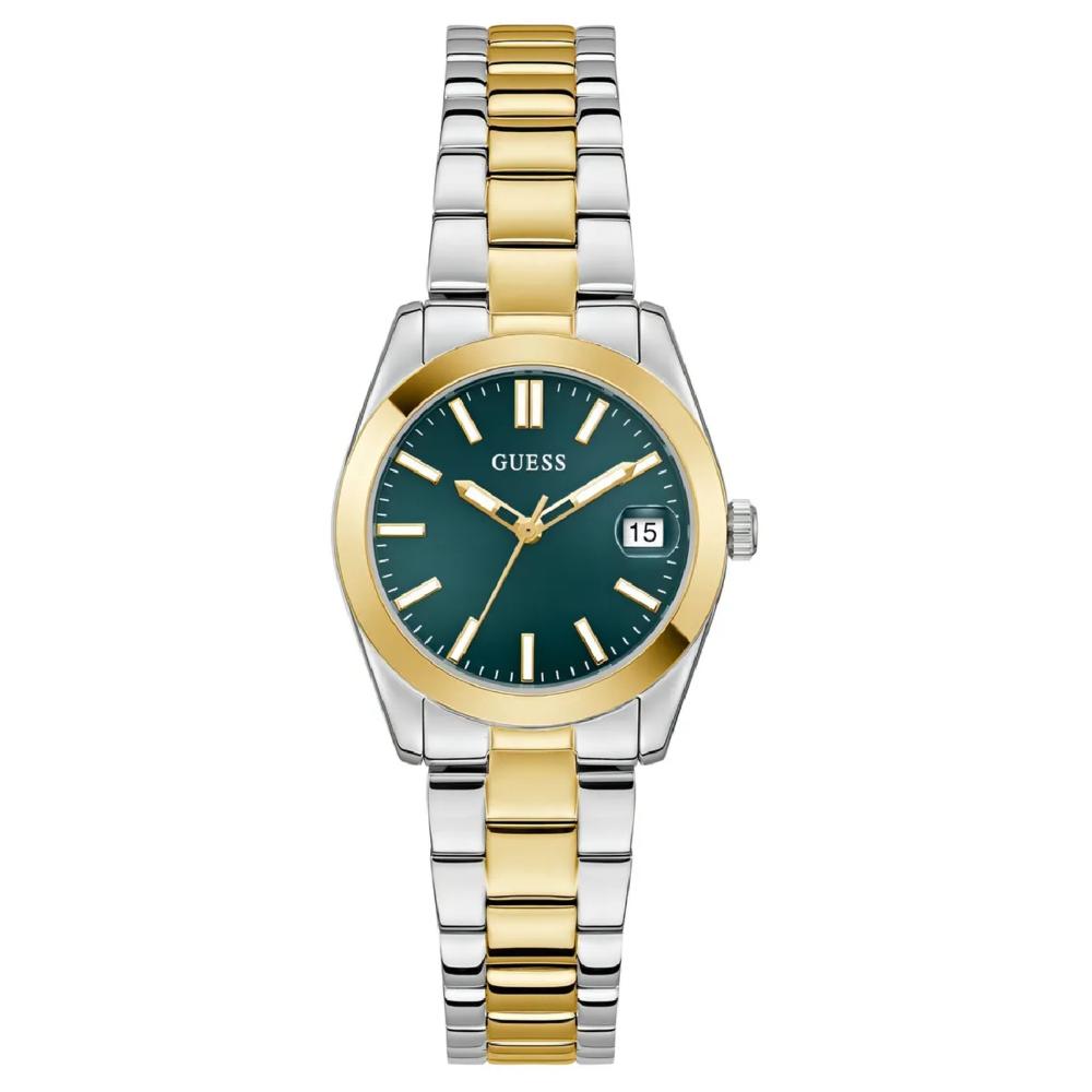 Miniatura Relógio Feminino Guess Alice GW0934L3 Bicolor