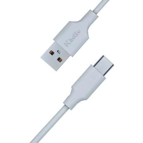 Miniatura Cabo Dados 2M KinGo Micro USB Tipo C 2.1A