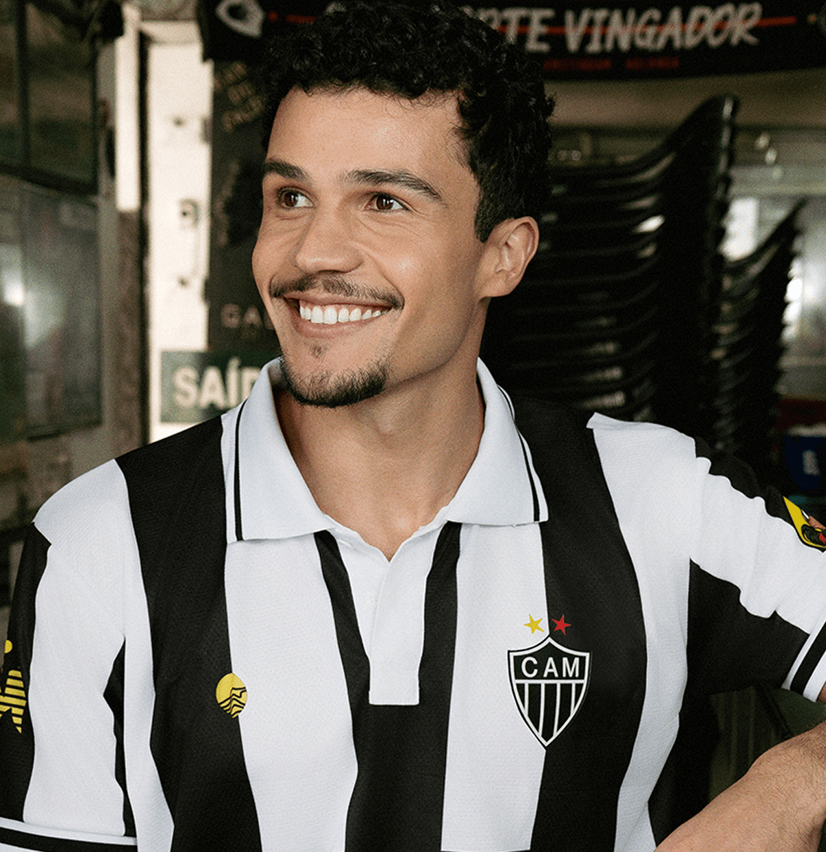 Miniatura Camisa Retrô Atlético Mineiro 13 2GG