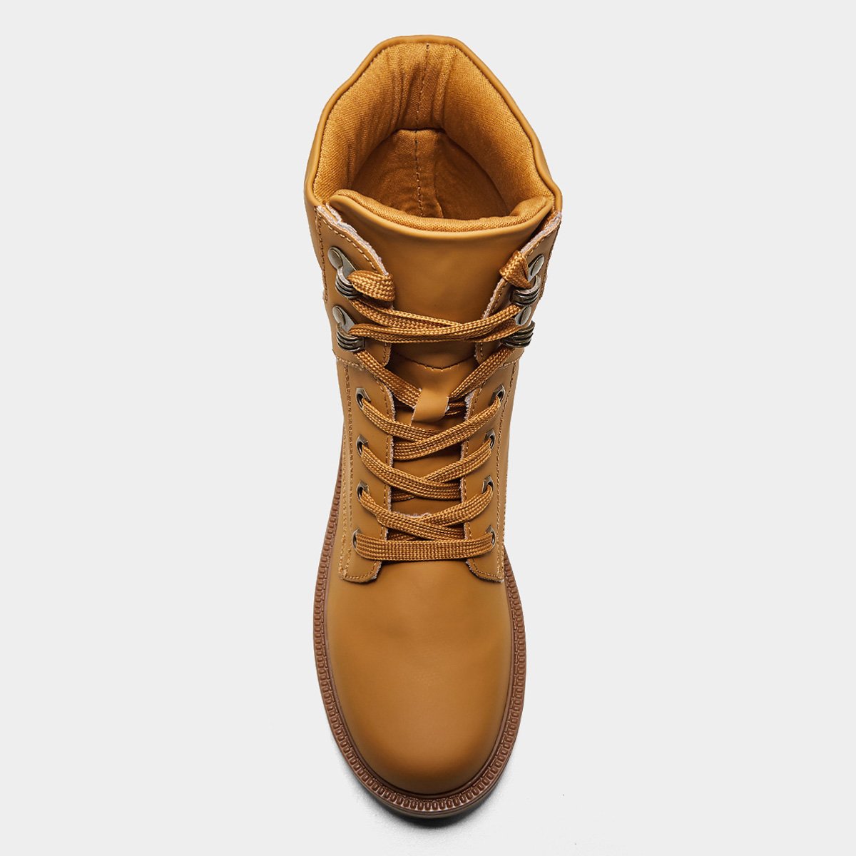 Miniatura Bota Mooncity Cano Médio Feminina Areia - 34