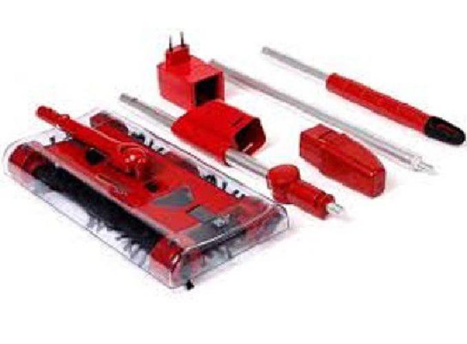 Miniatura Vassoura Eletrica Magica Aspirador Portatil Sem Fio 220V