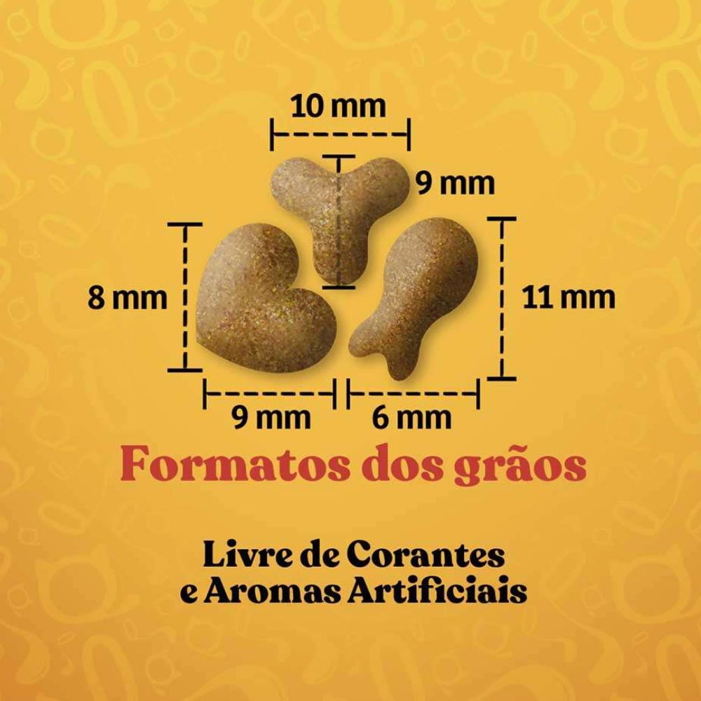 Miniatura Ração Para Gatos Quatree Gourmet Adultos Mix de Carnes 10,1kg