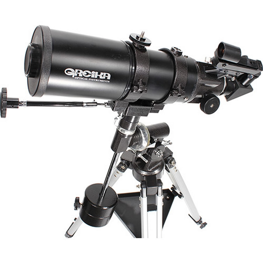 Miniatura Telescópio Greika BT40080EQ Equatorial Refrator com Tripé
