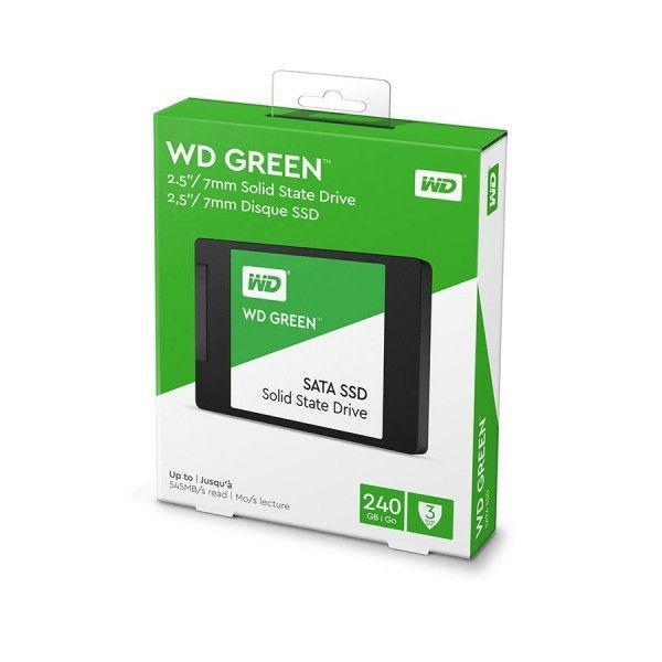 Miniatura Hd Ssd Wd Green 240Gb 2.5 Sata - Wds240G2G0A 240 gb - Ssd - Western digital