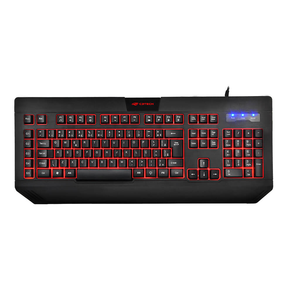 Miniatura Teclado Gamer KG-110BK C3 Tech
