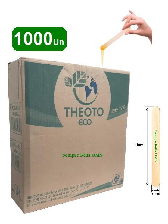 Miniatura 2X Espátula Depilação Para Cera Palito Abaixador De Língua M