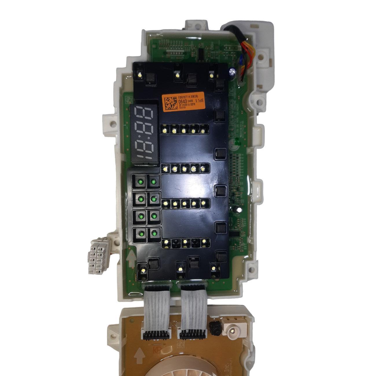 Miniatura Placa Display 110V Lava E Seca Lg Wd11Wp6 Ebr78770643