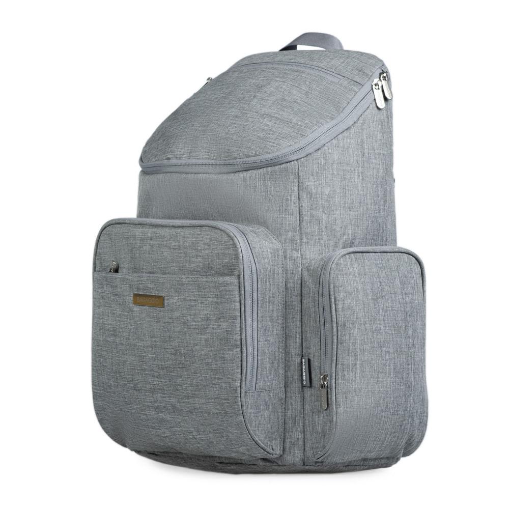 Miniatura Mochila Maternidade Totti Cinza Cinza