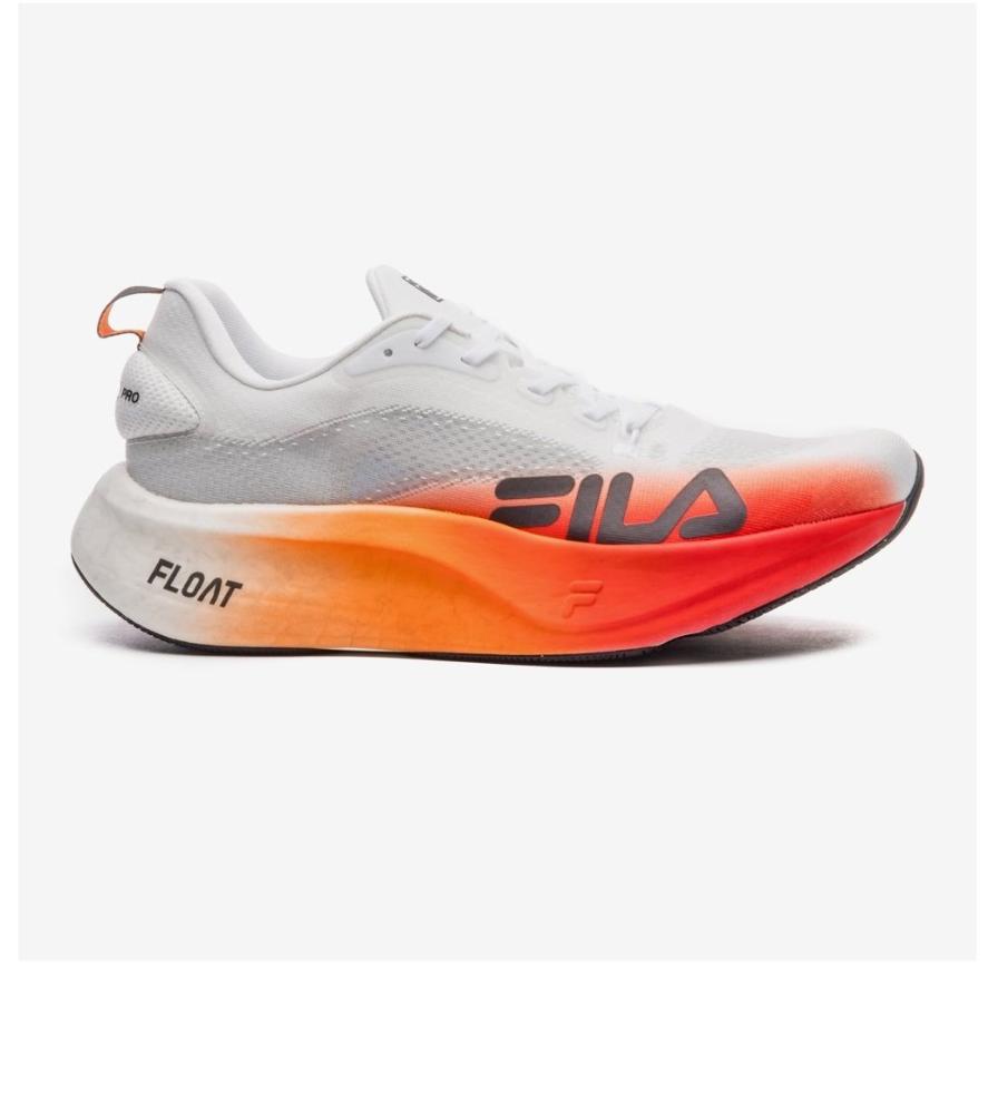 Tênis Fila Float Maxxi 2 Pro Feminino Branco/Laranja 37 - BRANCO/LARANJA/VERMELHO