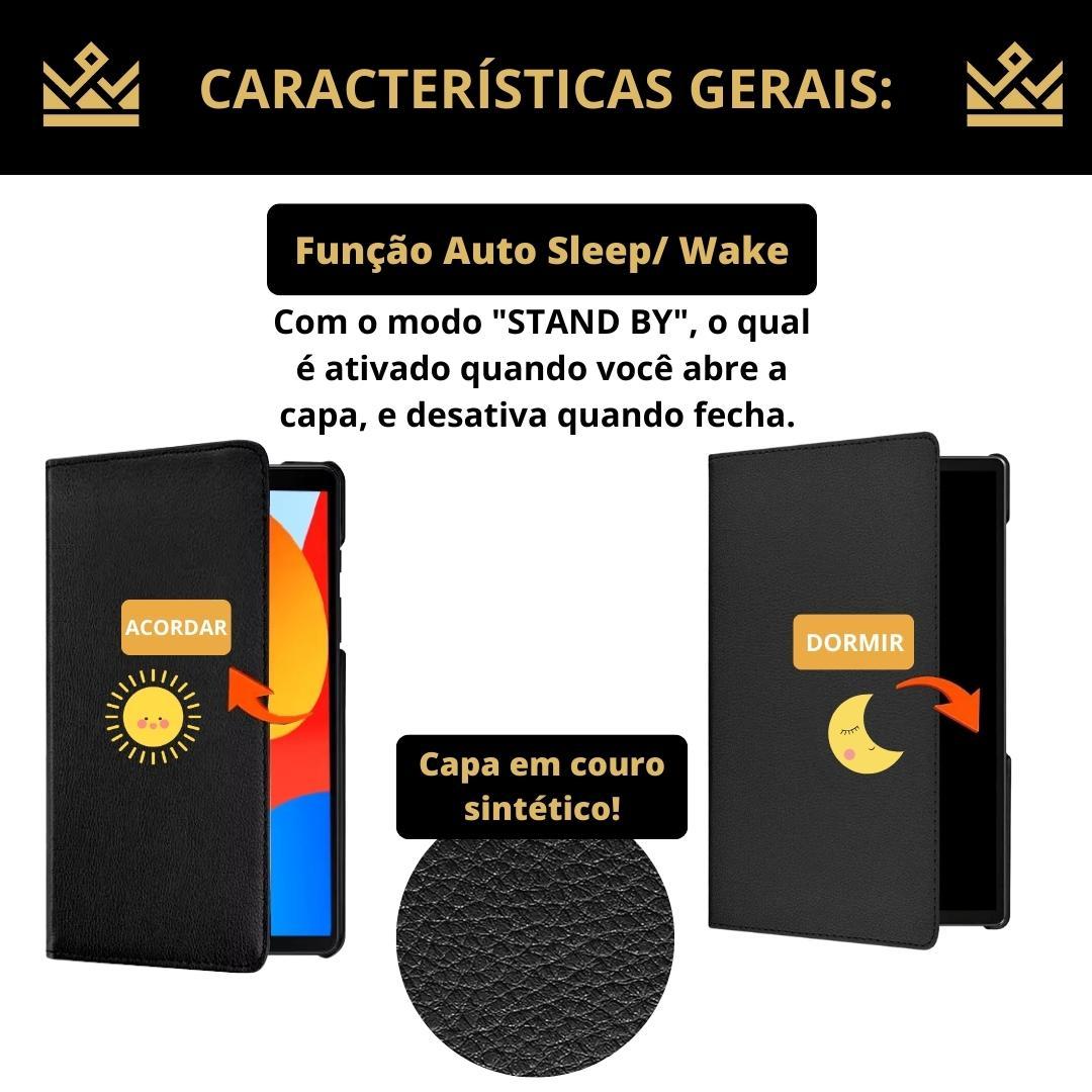 Miniatura Capinha Para Xiaomi Poco Pad 12,1 2024 - Giratória 360º