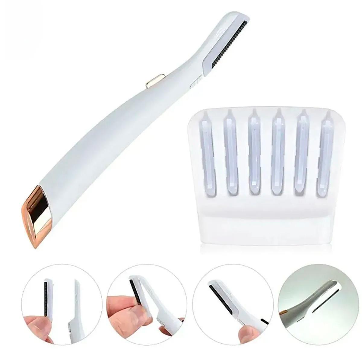 Esfoliador Facial Com Lâmina Para Rosto Feminino