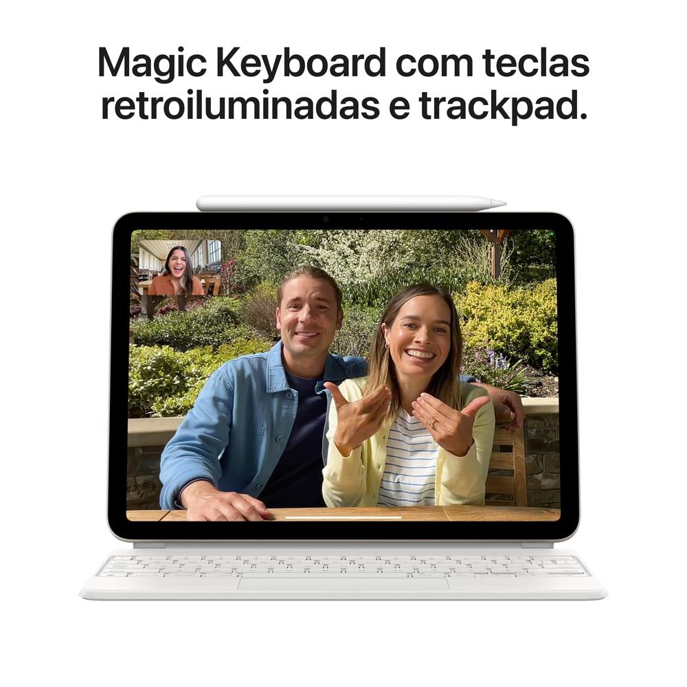 iPad Air 13" M2, 6ª geração, Wi-Fi + Cellular, 128GB - Roxo