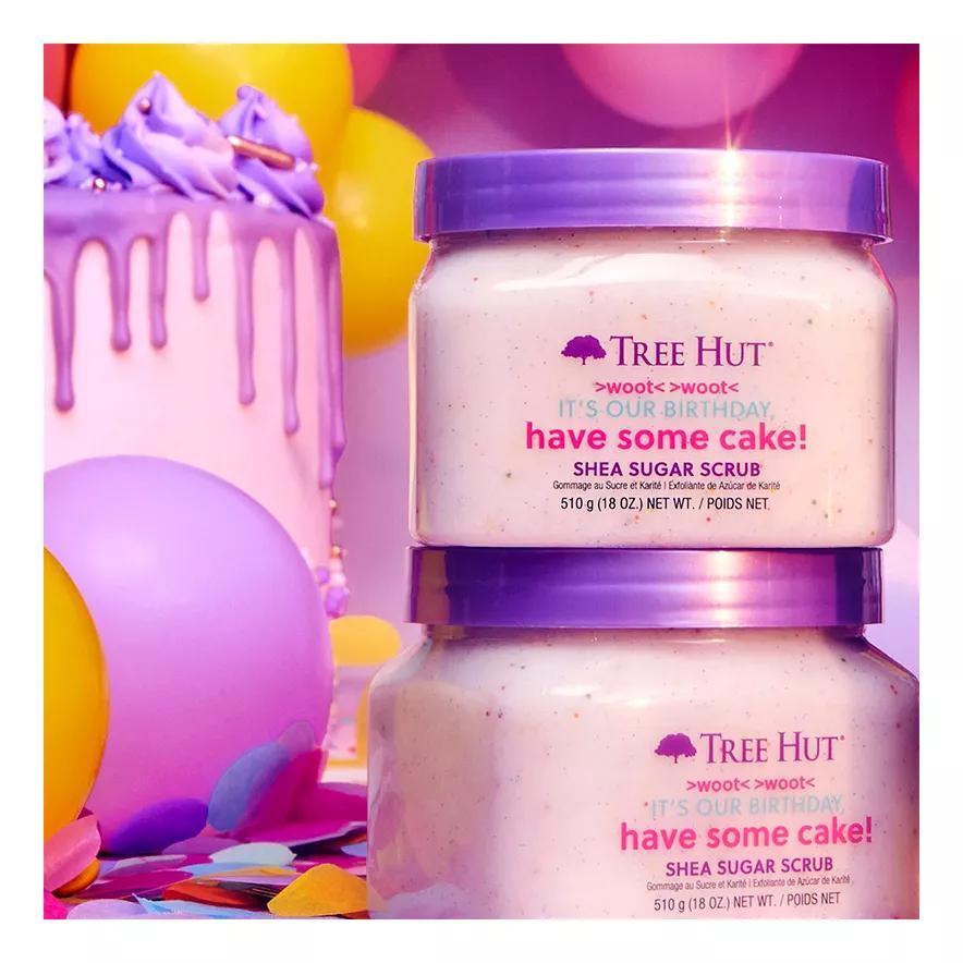 Miniatura Tree Hut Esfoliante Corporal Birthday Cake 510G Importado