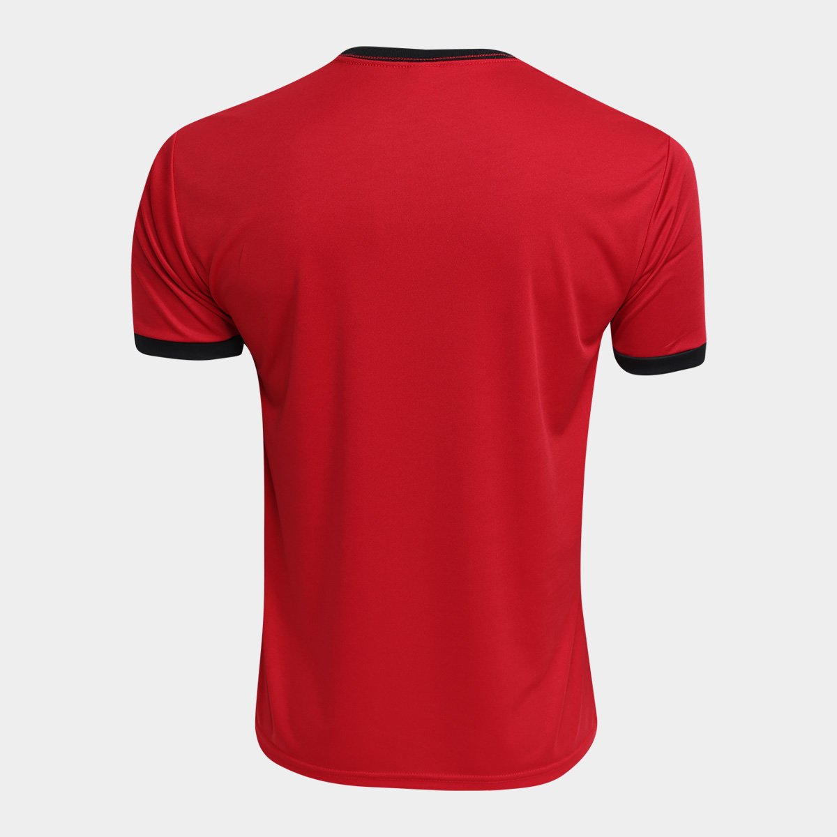 Miniatura Camisa Sport Recife Dry Classic Masculina Vermelho+Preto - G