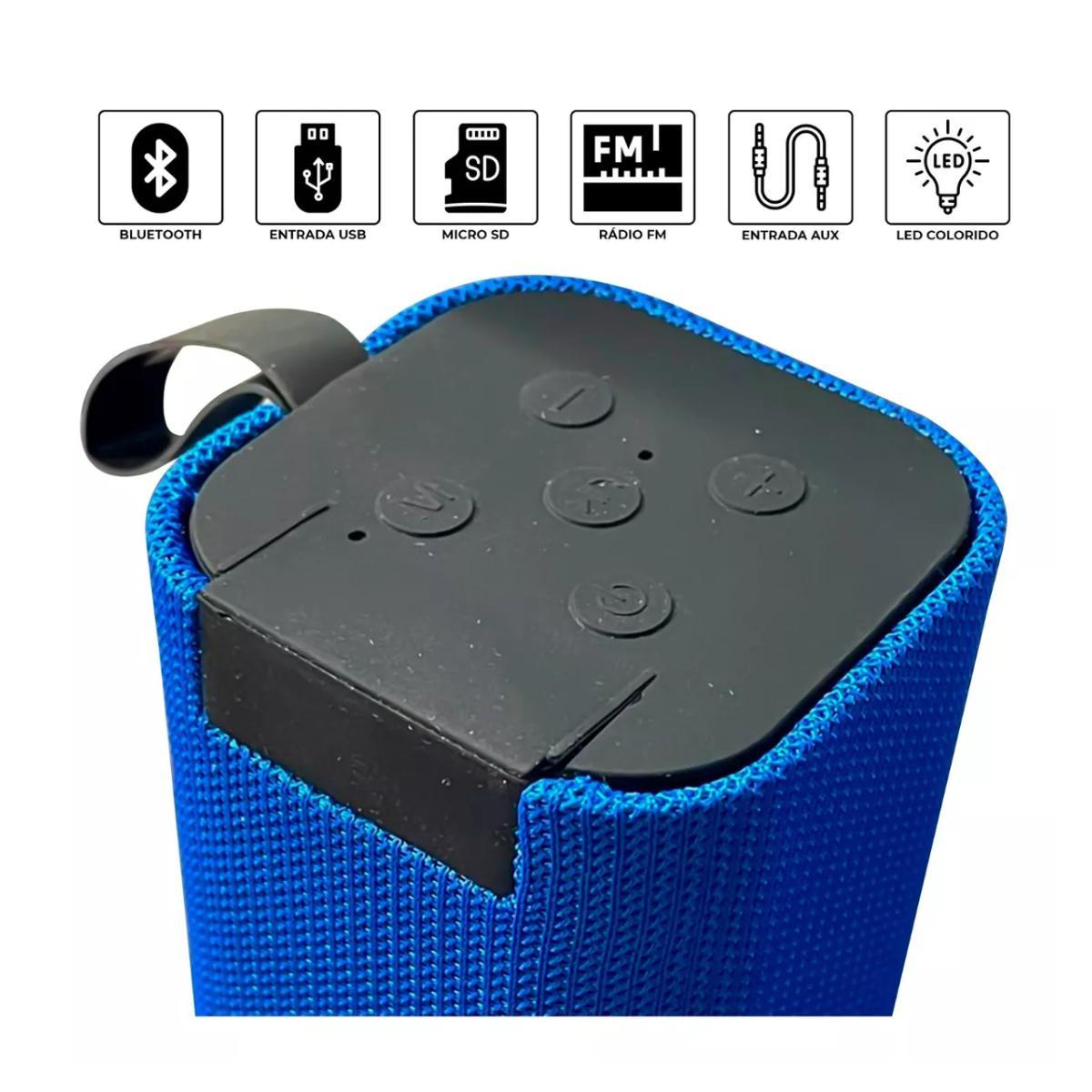 Miniatura Caixa De Som Caixinha Som Bluetooth Portatil