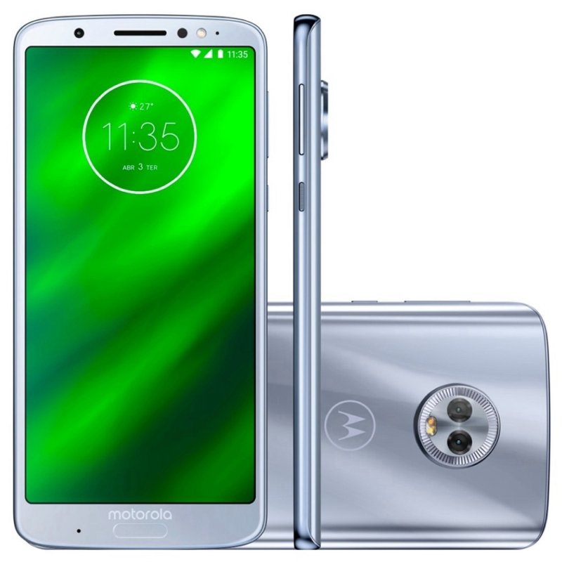 Miniatura Smartphone Motorola Moto G6 Plus Dual 64GB Tela 5.9 Nimbus Homologação: 39561708891