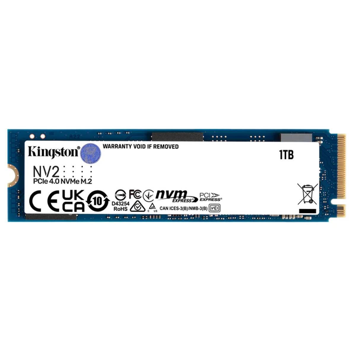 Miniatura Ssd Nv2 Pcie 4.0 Nvme M.2 3.500Mb 1Tb Ultra Rápido Kingston