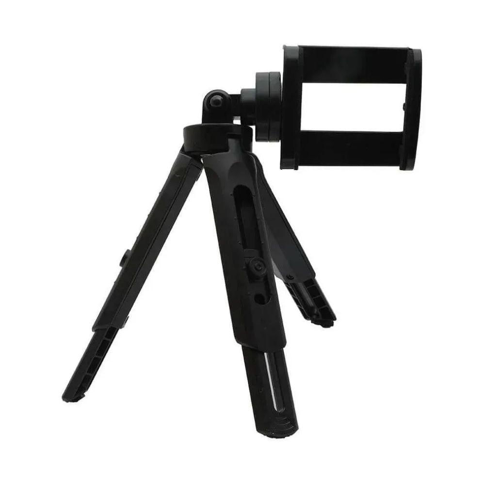 Miniatura Suporte De Mini Tripé De Mesa 360° Ajustável Para Telefones Celulares, Câmeras E Gopro