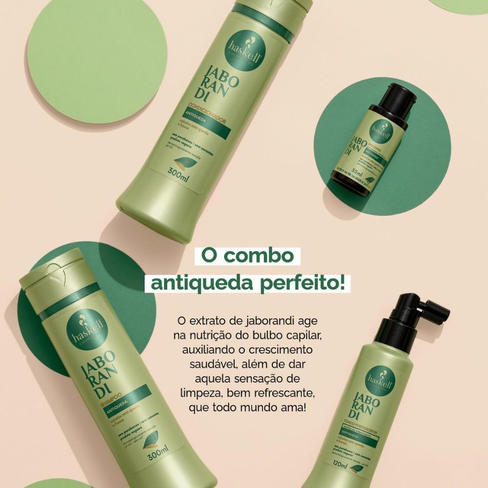 Shampoo Haskell Jaborandi Antiqueda 500Ml