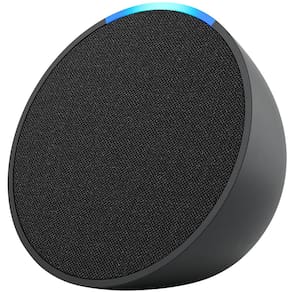Miniatura Smart Speaker Echo Pop Compacto com Som Envolvente e Alexa - Preto
