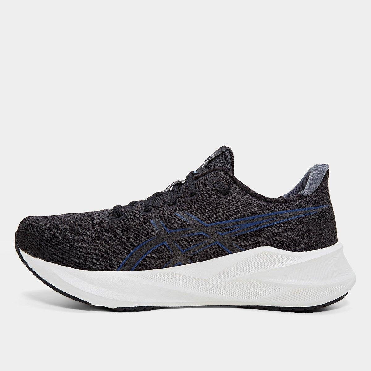 Miniatura Tênis Asics Versablast 4 Masculino Preto+Azul claro - 39