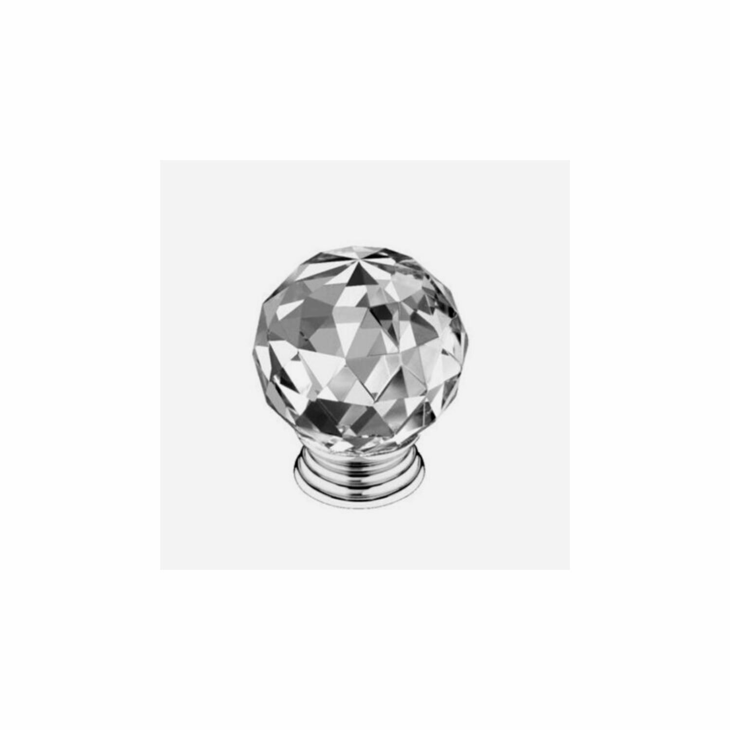 Miniatura Maçaneta Puxador Cristal Diamante Gaveta Porta 20Mm