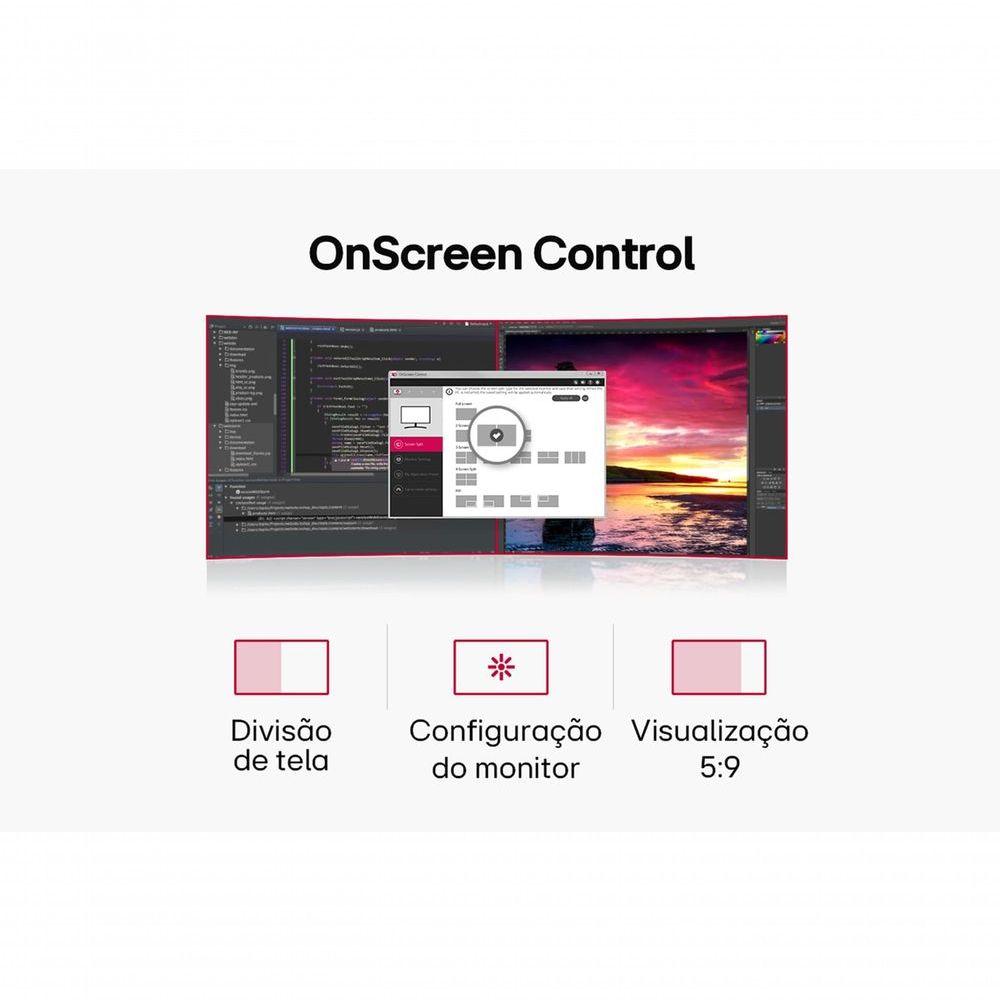 Miniatura Monitor LG 38WR85QC-W UltraWide Curvo QHD+ IPS 144Hz E Thunderbolt 4