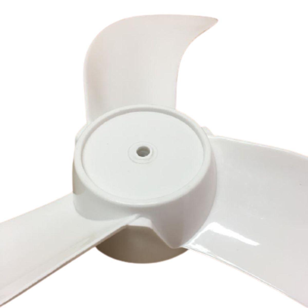 Miniatura Hélice Para Ventilador Arge Stylo/Twister 50Cm 3 Pás Branca