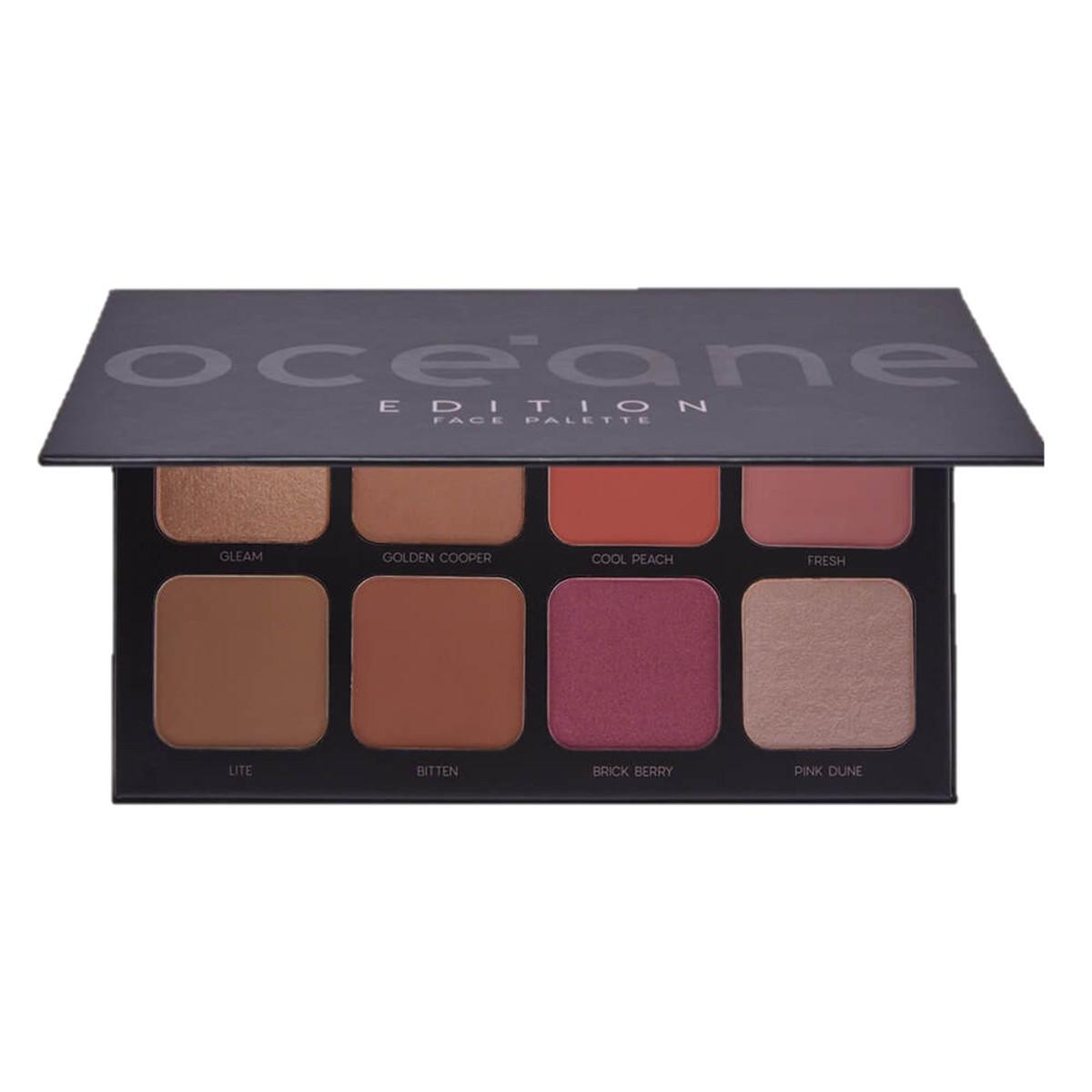 Miniatura Paleta Multifuncional Iluminador Contorno Bronzer E Blush