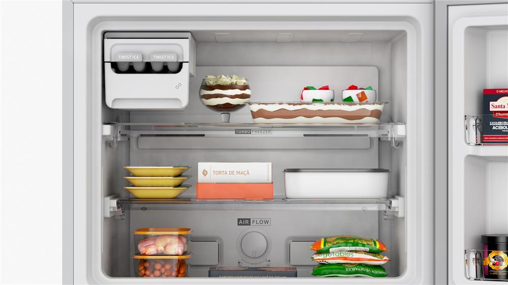 Geladeira Duplex Frost Free 461 litros A+++ cor Branca com tecnologia Turbo Control e Fresh Box - BRM56FB 110v