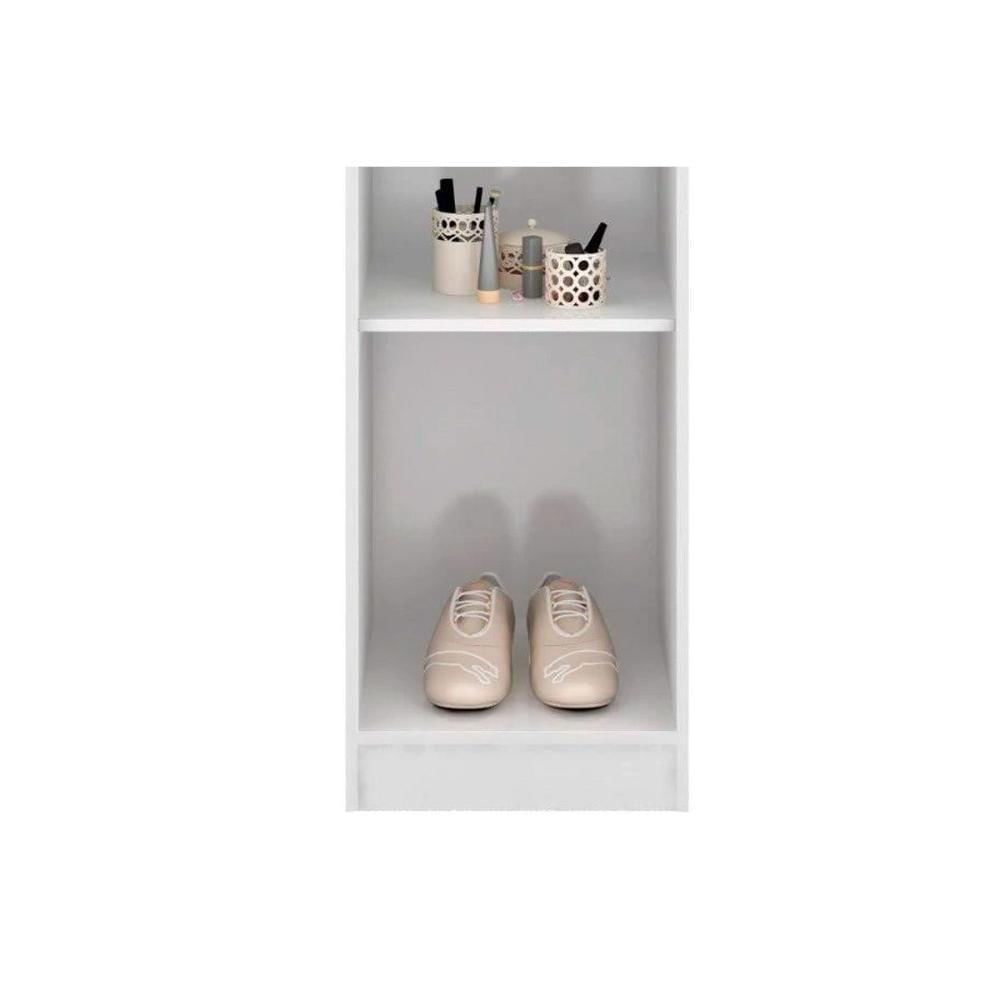 Miniatura Módulo Guarda Roupa Módena 71000 C/ 1 Porta Branco - Demóbile