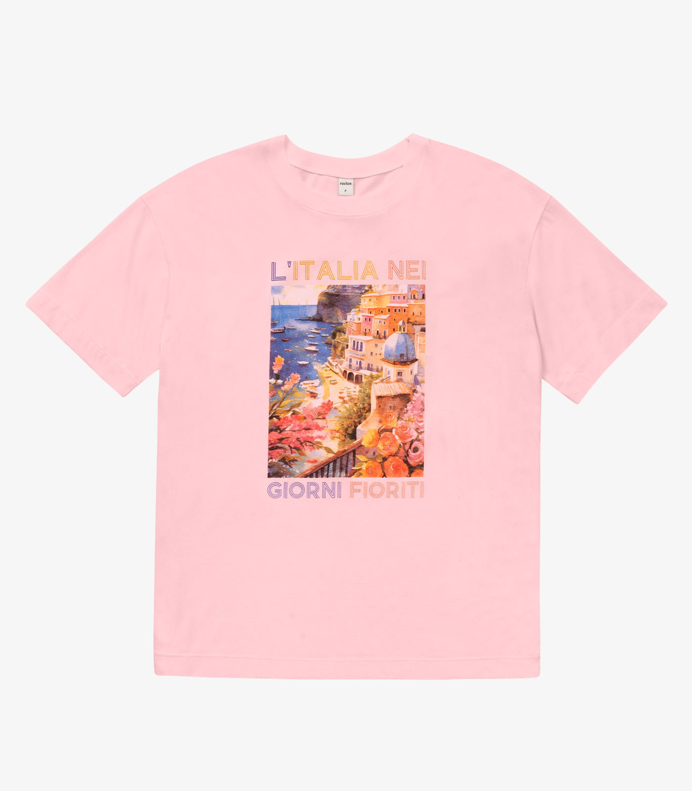 Miniatura Camiseta Feminina T-Shirt Meia Malha Rosa G