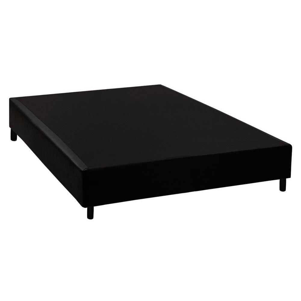 Miniatura Cama Box Base Viúva Universal Courano Black (128x188x20) - Costa Rica