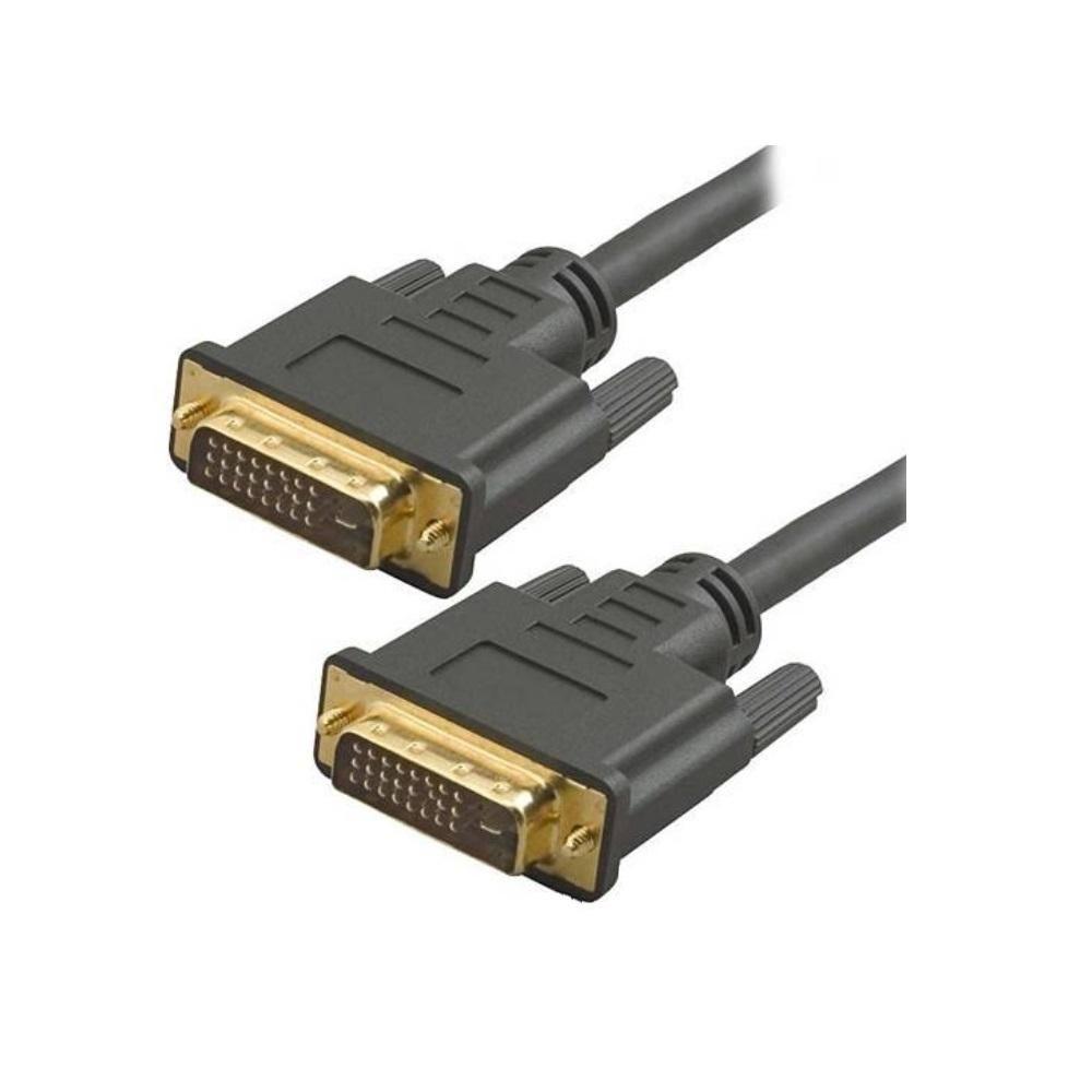 Miniatura Cabo Dvi-d X Dvi-d Dual Link para Monitor e Projetor 1.8 Mts