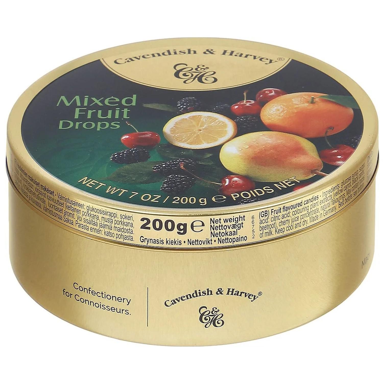 Miniatura 4X Bala Cavendish & Harvey Mixed Fruits Drops 200G