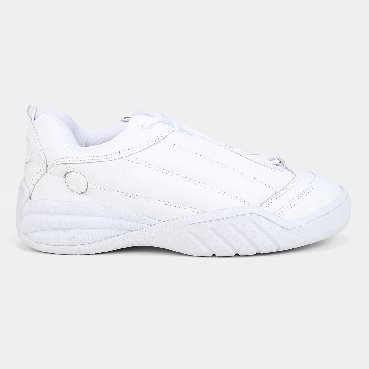 Miniatura Tenis Qix Contest Couro Masculino Branco - 37