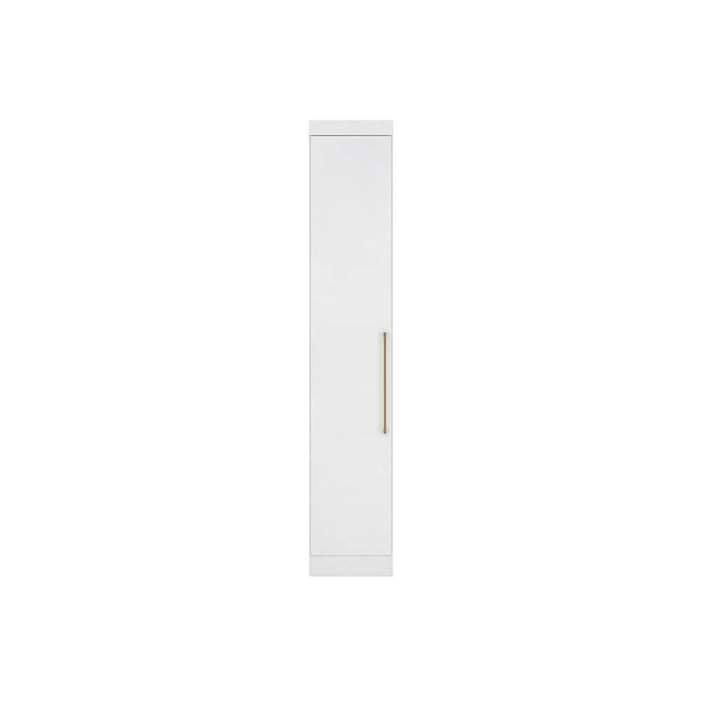 Miniatura Módulo Guarda Roupa Módena 71000 C/ 1 Porta Branco - Demóbile