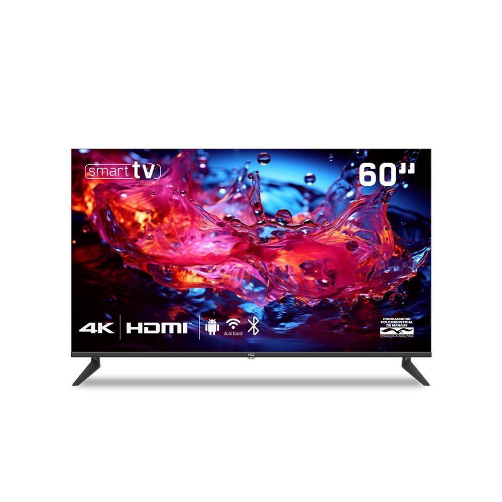 Miniatura Smart Tv Hq 60 4k Tela Sem Bordas Design Slim Hqs60nkhm