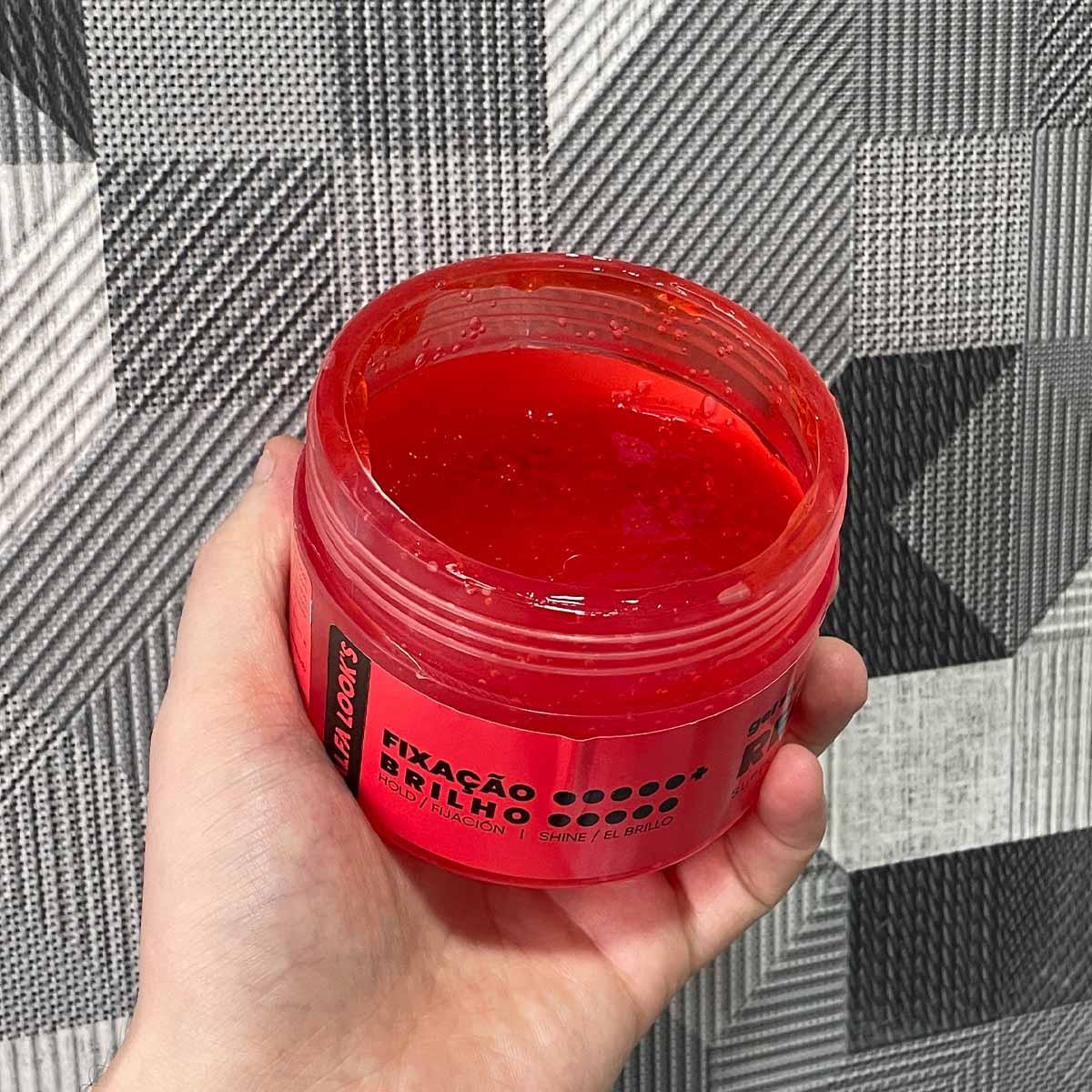 Gel Para Cabelo Fixador Red Edition R11 250G Alfa Looks