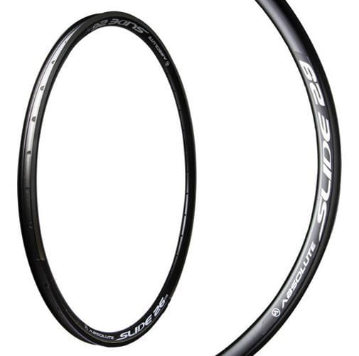 Miniatura Par Aro 29 Absolute Slide Disc 36 Furos Alumínio Preto Par