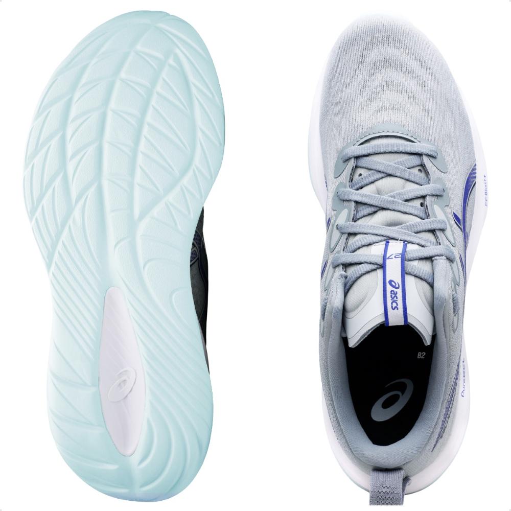 Miniatura Tênis Asics Gel Cumulus 27 Masculino Cinza / Azul - 38