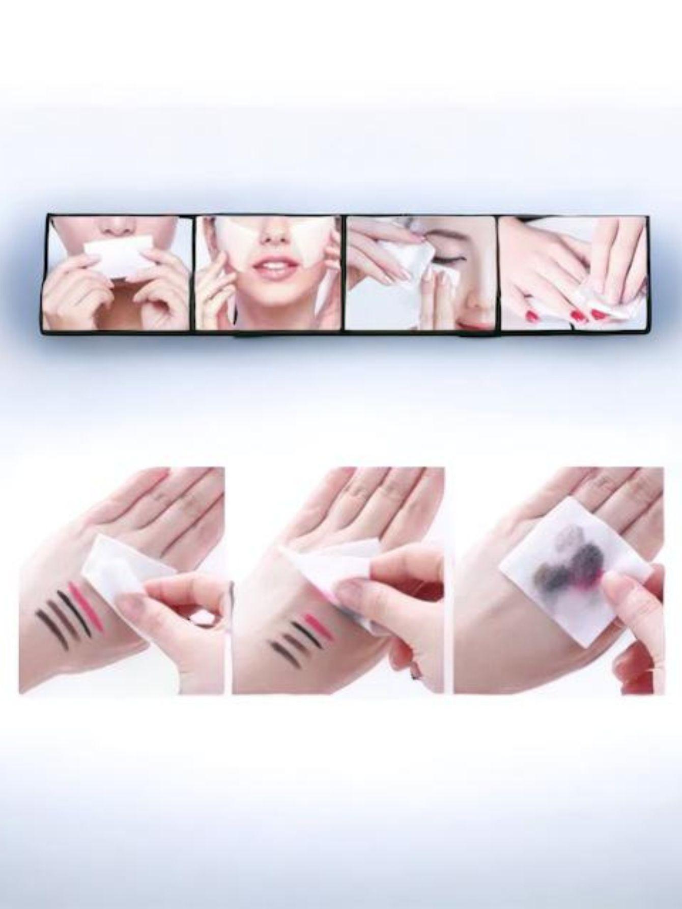 Miniatura Algodão Limpeza Facial Maquiagem Skincare Pele De Bebê 800