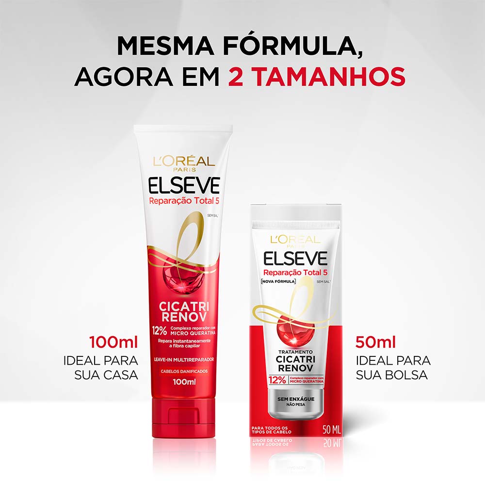 Miniatura Elseve Reparação Total 5 Cicatri Renov Leave-In 100ml