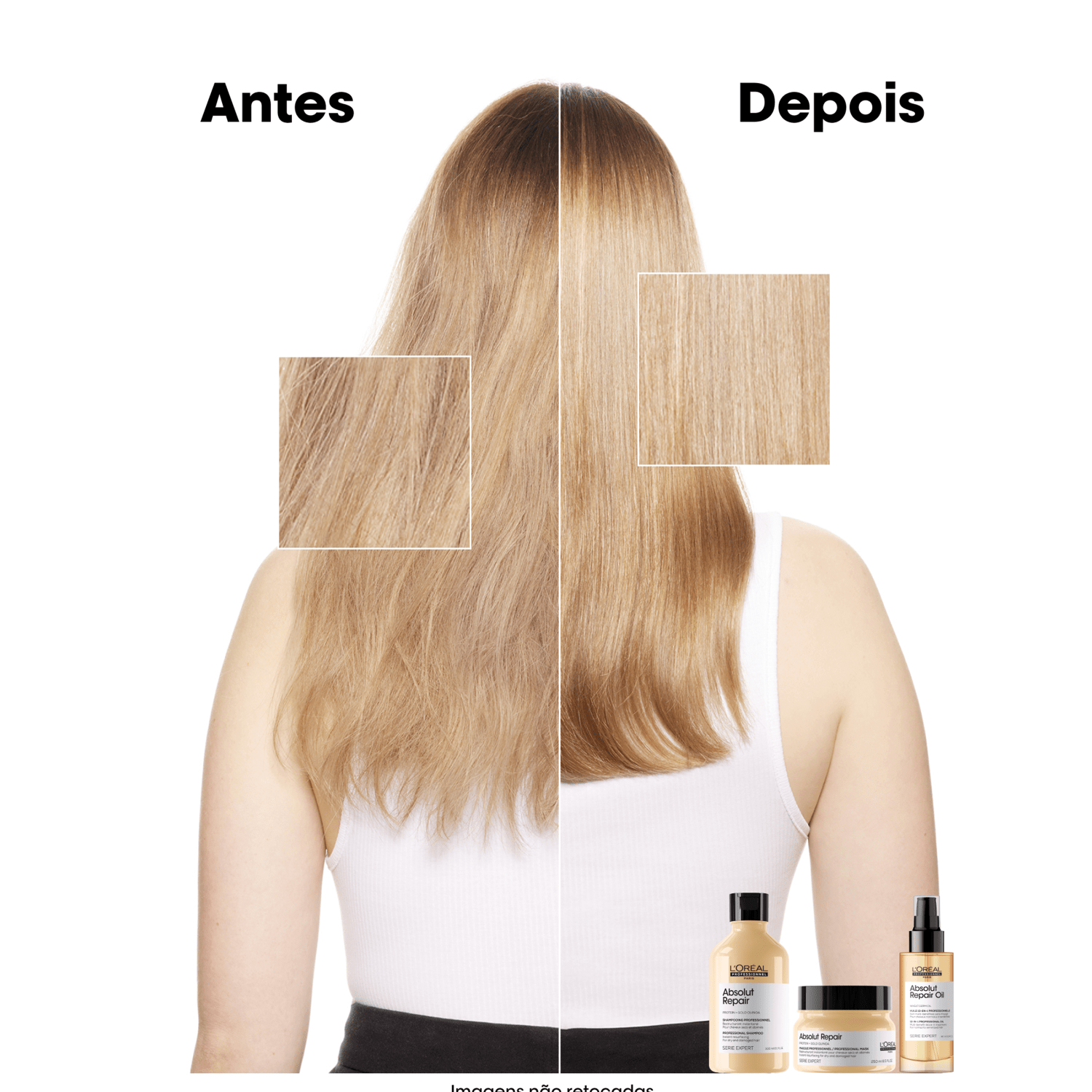 Miniatura L'Oréal Professionnel Serie Expert Absolut Repair Gold Quinoa + Protein Refil - Shampoo 240ml
